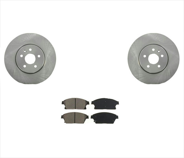 Fits For 2013-2019 Buick Encore 1.4L Front Disc Brake Rotors & Ceramic Pads