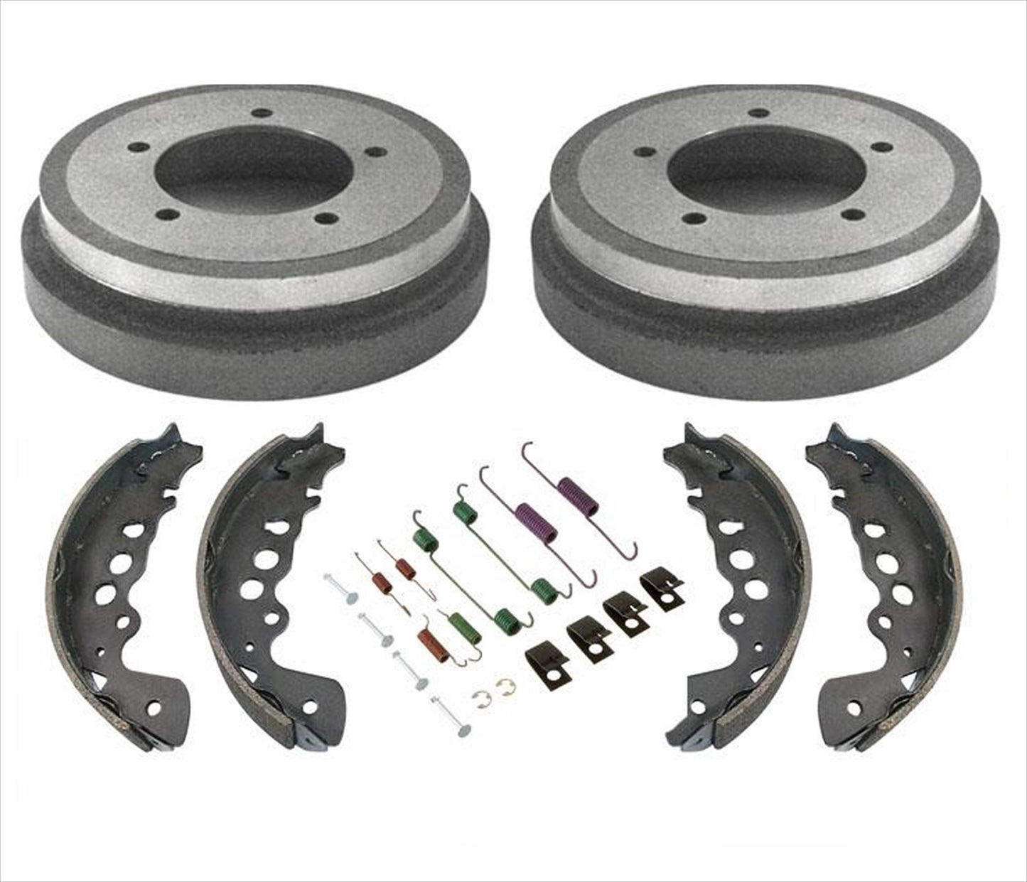 Rear Brake Drums Shoes Brake Springs For 2000 2001 2002 2004 Chevrolet Tracker
