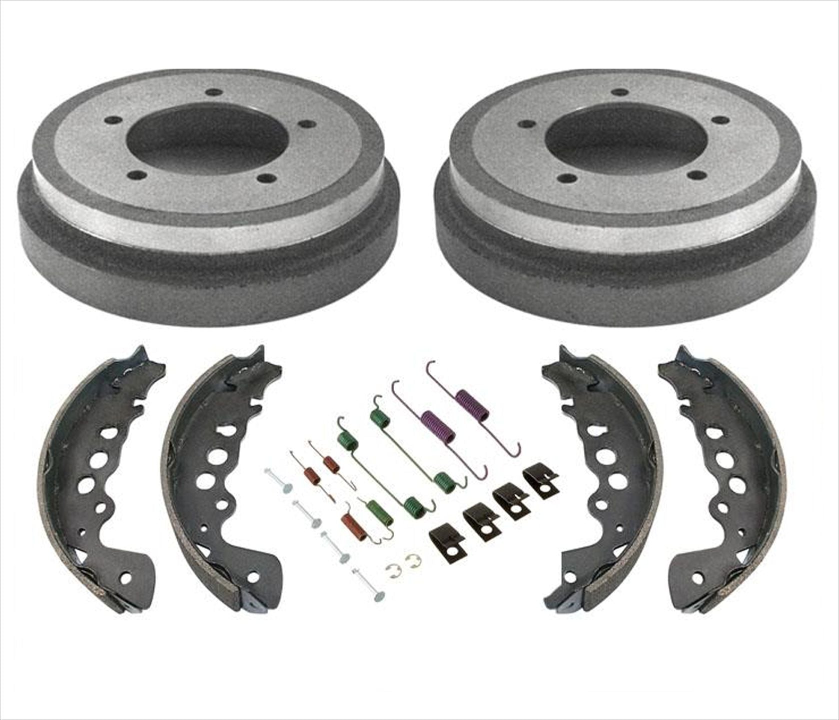 Rear Brake Drums Shoes Brake Springs For 2000 2001 2002 2004 Chevrolet Tracker