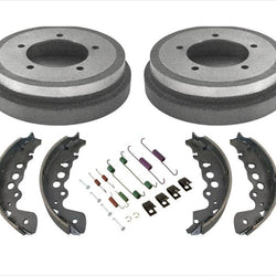 Rear Brake Drums Shoes Brake Springs For 00-04 Chevy Tracker 100% New 4Pc