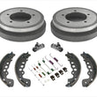 Rear Brake Drums Shoes Springs Wheel Cylinders For 00-04 Chevrolet Tracker