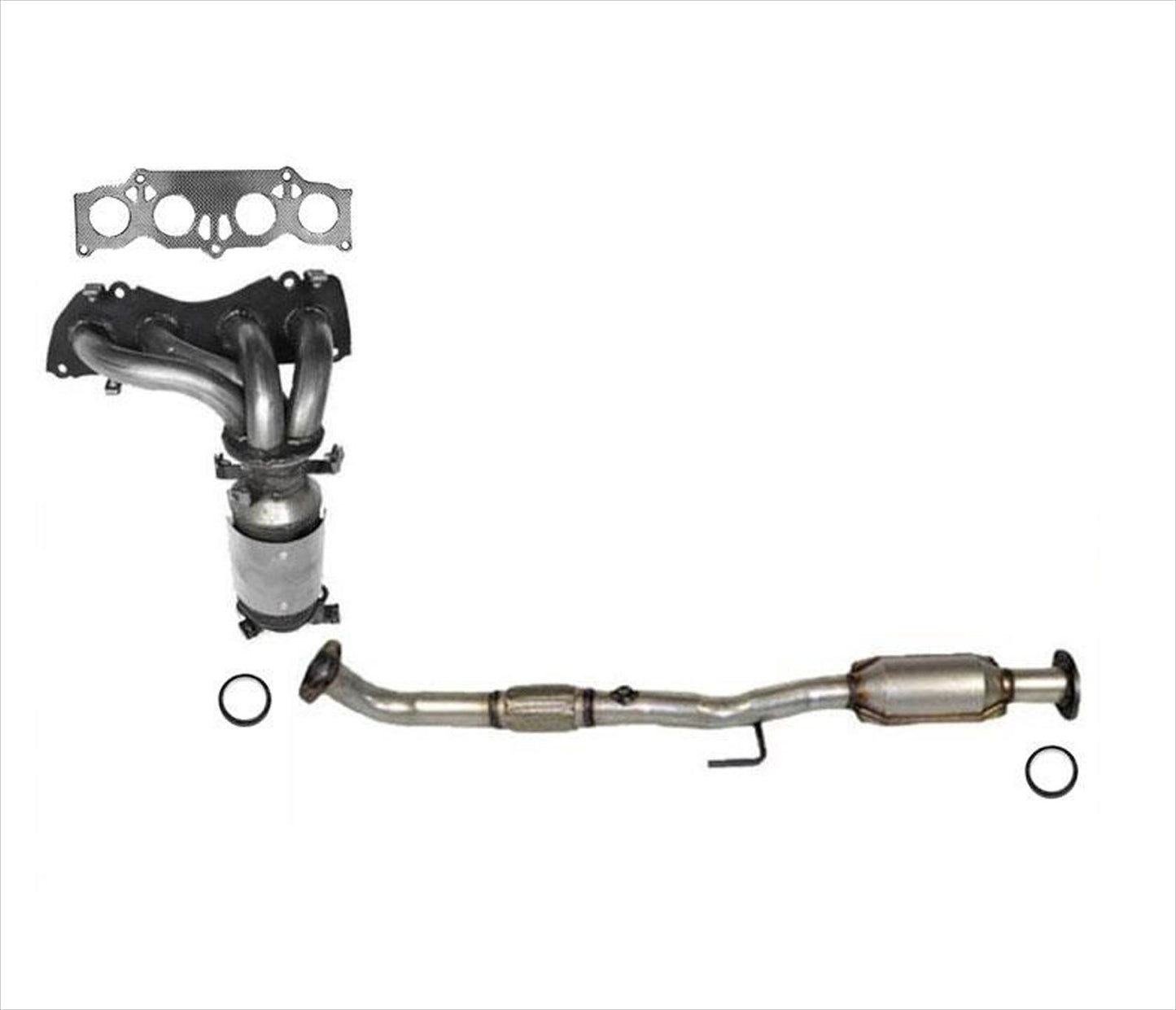 Nuevo colector delantero con convertidores catalíticos traseros para Toyota Camry 2.5L 10-11