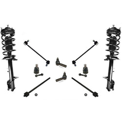 10-12 Escape Complete Struts Ball Joints Inner Outer Tie Rods Sway Bar Link 12Pc