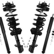 Fits 2001-2008 Ford Escape (2) Front Quick Spring Strut and Mount & Rear shocks