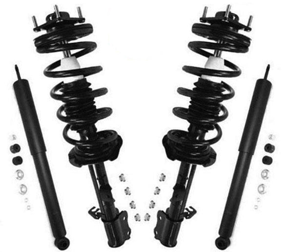 Fits 2001-2008 Ford Escape (2) Front Quick Spring Strut and Mount & Rear shocks