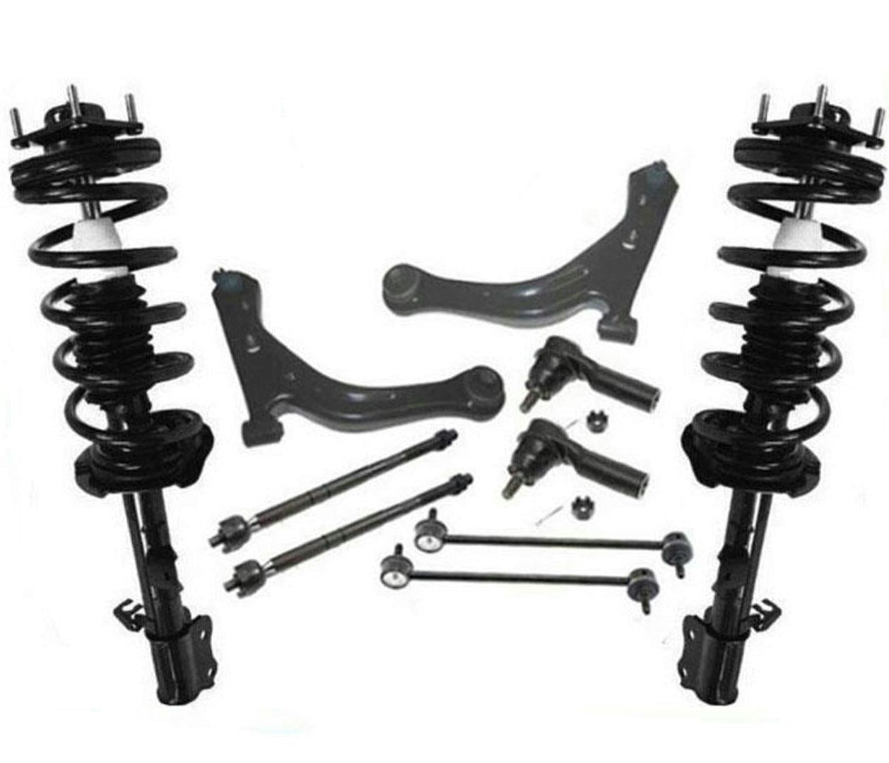 for 01-04 Ford Escape Control Arm Tie Rod Sway Bar Link Front Coil Spring Struts