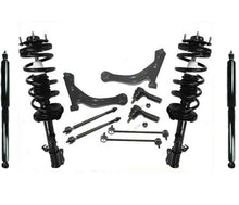 Se adapta a amortiguadores de puntal completos delanteros con enlace de barra de acoplamiento de brazo de control Ford Escape 01-04