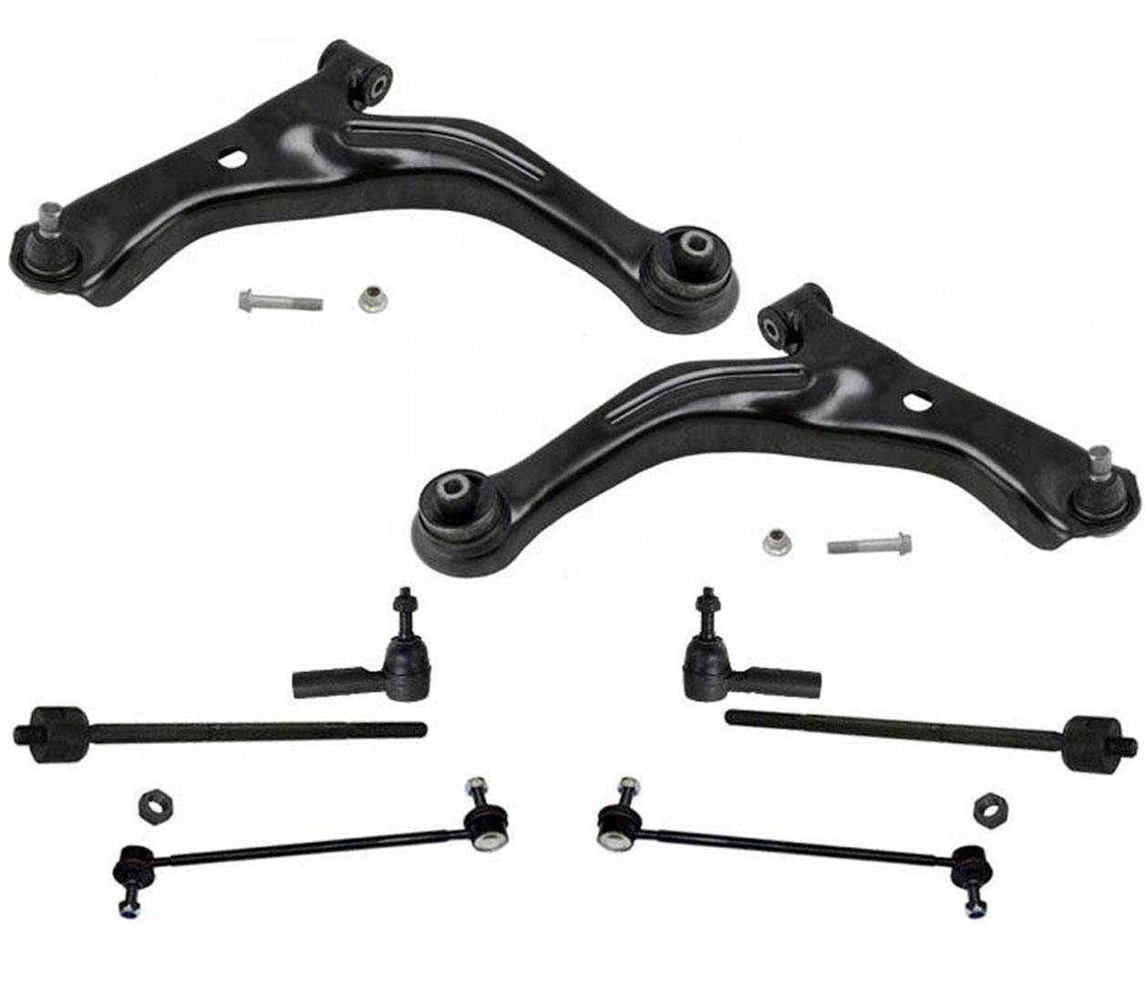 Se adapta a Ford Escape y Mazda Tribute 05-07, barras de acoplamiento y brazos de control inferiores
