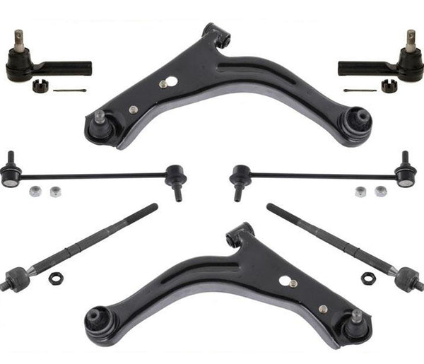 for 01-04 Escape Control Arms Bushings Ball Joints Tie Rods Sway Bar Link 8P NEW