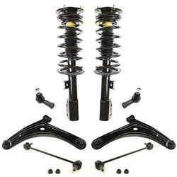 Front Struts Steering Kit for Mitsubishi Outlander 3rd Row Seating V6 3.0L 07-09