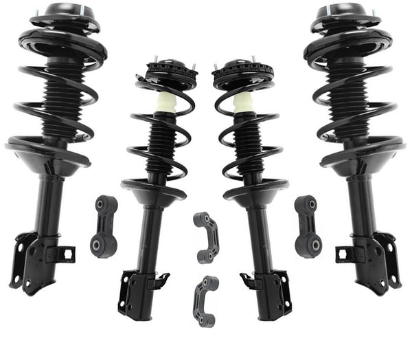 8Pc Kit Complete Coil Spring Struts For 1998-1999 All Wheel Drive Subaru Legacy