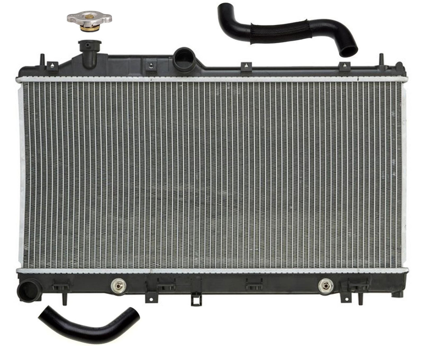 New Radiator & Hoses For 09-13 Subaru Forester 2.5 Natural Aspirated 45119-SC010
