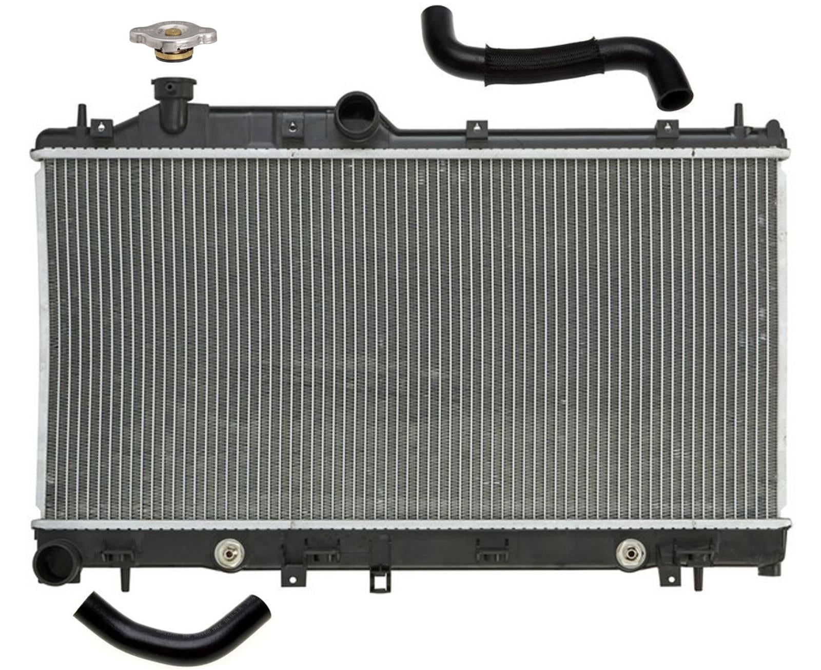 New Radiator & Hoses For 09-13 Subaru Forester 2.5 Natural Aspirated 45119-SC010