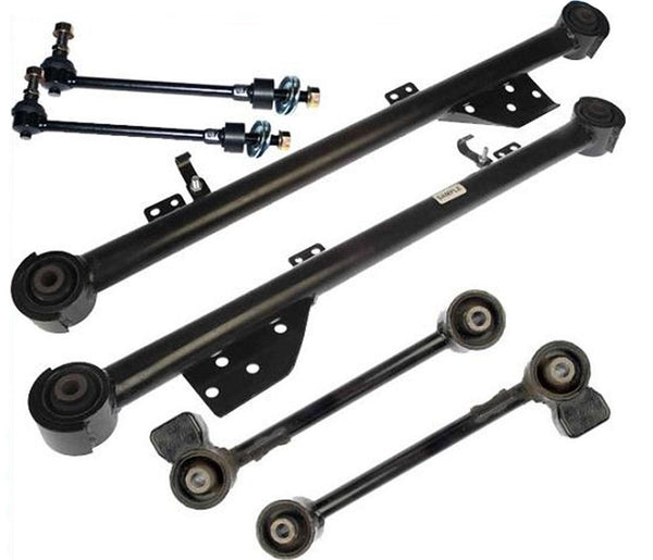 Rear Upper Lower Trailing Arms Sway Bar Links for Nissan Pathfinder 97-04