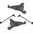 Brazos de control inferiores delanteros con juego de eslabones de barra estabilizadora de rótula para Volvo 94-97 850