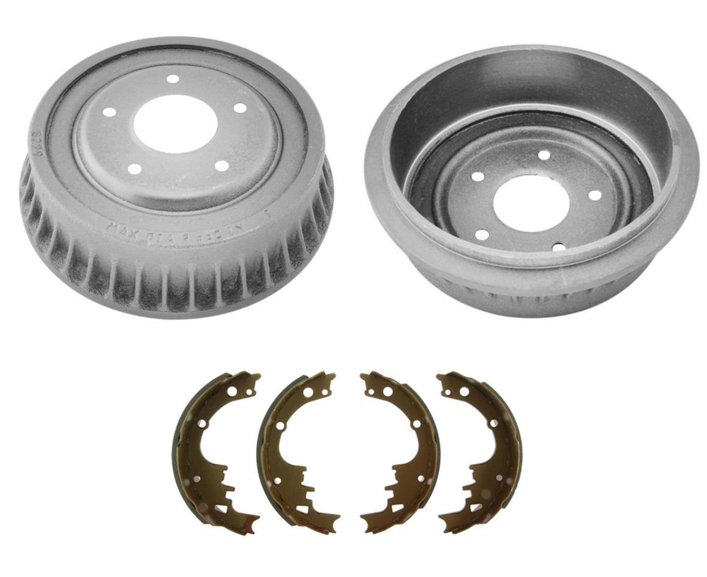 Tambores y zapatas de freno delantero para Chevrolet Camaro 1967-1972 REF 3853799