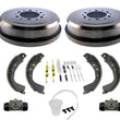 Rear Brake Drums Brake Shoes & Spring Kit for Toyota Tundra 2004-2006 7pc