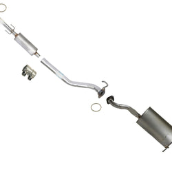 Resonador del silenciador del sistema de tubo de escape para Honda CR-V 2015-2016 2.4L 18220T1WA02