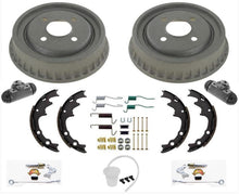 Tambores de freno trasero Zapatas de freno Hardware de resortes para Ford Mustang 1985-1993 Kit de 9 piezas