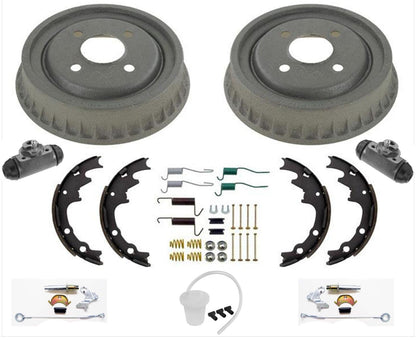 Rr Brake Drums Brake Shoes Springs Hardware for Ford Mustang 1985 1990 1991 1993