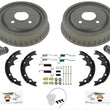 Tambores de freno trasero Zapatas de freno Hardware de resortes para Ford Mustang 1985-1993 Kit de 9 piezas