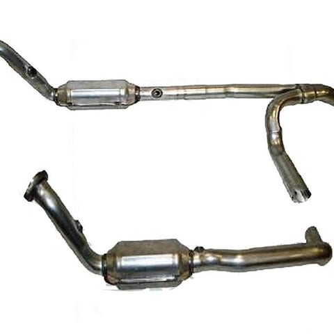 Fits 04-05 Ram 1500 Hemi 5.7L D/S & P/S Eng Y Pipe Catalytic Converters