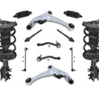Kit de chasis y brazo inferior de puntales delanteros completos, 12 piezas para Altima 07-12 2.5L 4 CYL
