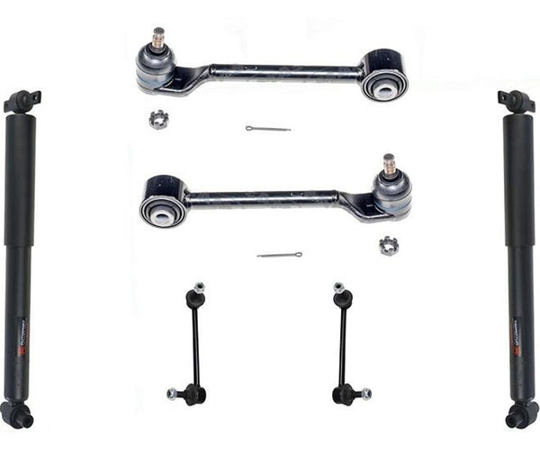 Rear Shocks Links & Upper Control Arms W BJ For 09-15 Honda Pilot Rear of Car
