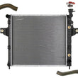 Radiador con mangueras y tapa probados contra fugas para Jeep Grand Cherokee 4.7L V8 99-00 