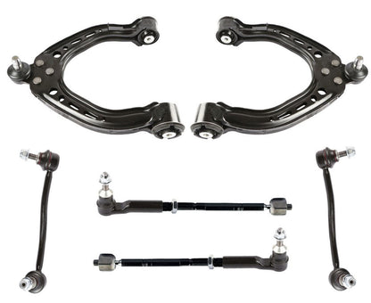 Barra de acoplamiento y enlaces de brazos superiores delanteros para Tesla Model S 2012-2017 tracción trasera
