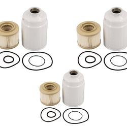Fits For 06-13 Express Van 6.6L Diesel (3) Water Seperator Fuel Filter Canister