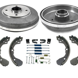 Tambores y Zapatas de Freno Trasero Muelles Sin ABS para Kia Rio 01-02 Sin ABS 4pz