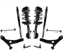 Kit de chasis y amortiguadores traseros con puntales delanteros para Toyota Rav4 01-05 con tracción delantera