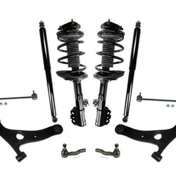 Kit de chasis y amortiguadores traseros con puntales delanteros para Toyota Rav4 01-05 con tracción delantera