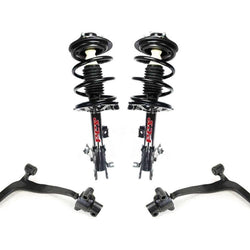 For 03-08 FX35 FX45 AWD F Coil Spring Struts Control Arms Ball Joints Bushing