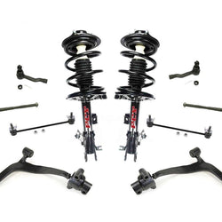 Brazos de control inferiores de puntales delanteros, 10 piezas, para Infiniti FX45 03-08 con tracción en todas las ruedas