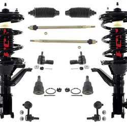 Front Coil Spring Struts Ball Joints for 02-03 Honda Civic Si Hatchback 2.0L 12p