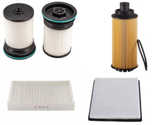 Diesel Fuel Air Oil Filters REF 52100212 For 16-21 GM Colorado 2.8L Diesel 4pc