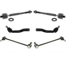 Front Swar Bar Links Inner and Outer Tie Rods Fits Nissan Versa 2007-2011