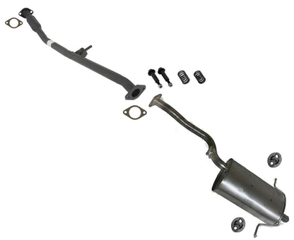Resonator Pipe Rear Muffler Exhaust System for Subaru Forester 1999 2000 2001