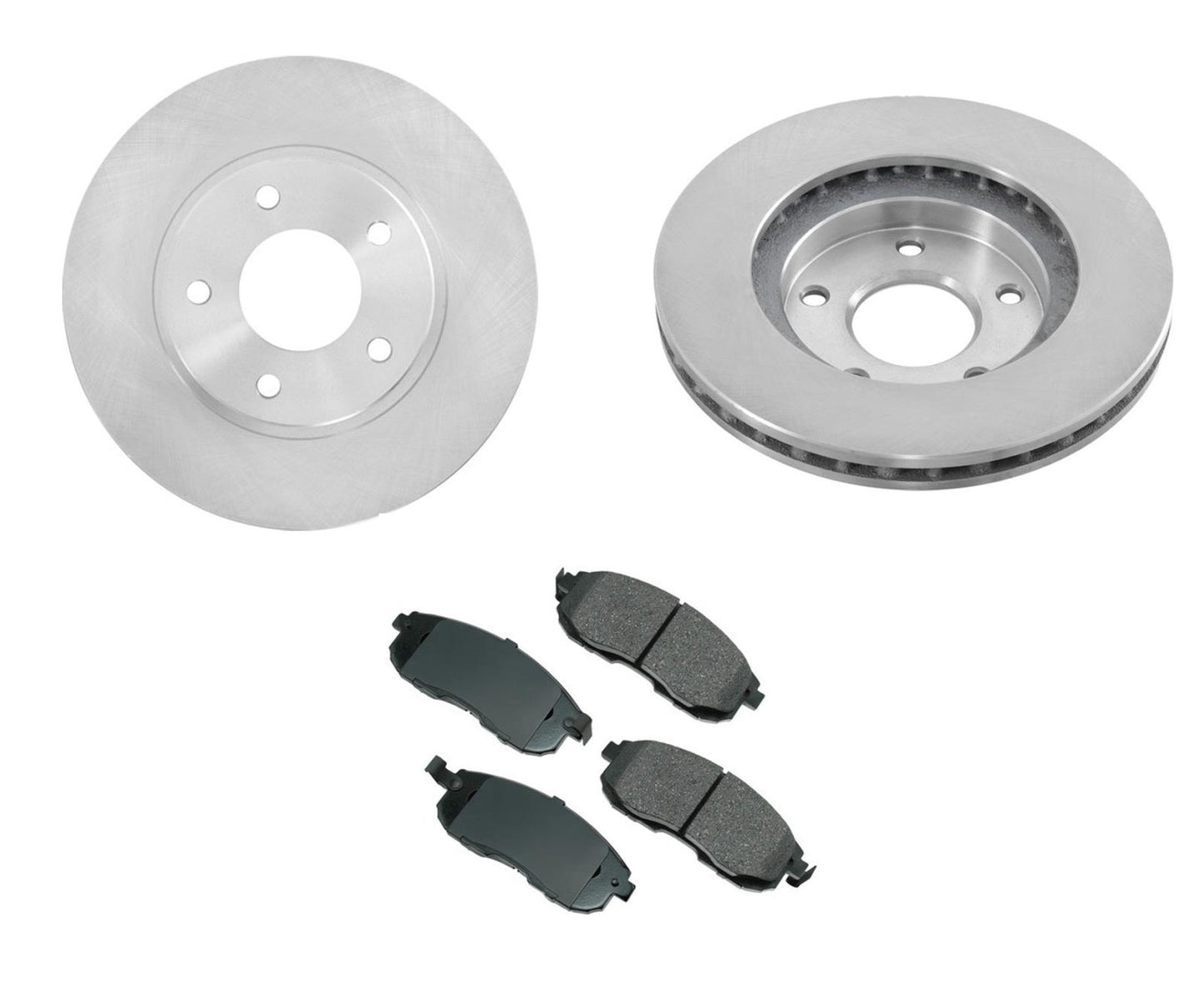 Front Brake Rotor & Ceramic Brake Pads Fits 2000-2001 Nissan Maxima I30