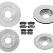 Fits 1991-1993 Nissan Maxima Frnot & Rear Rotors & Pads