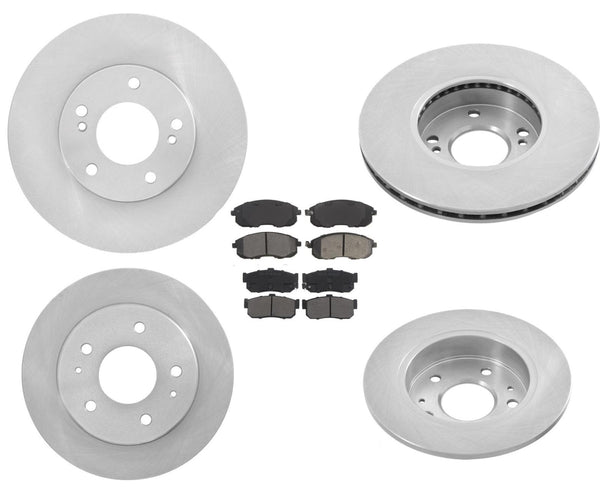 Fits 1991-1993 Nissan Maxima Frnot & Rear Rotors & Pads