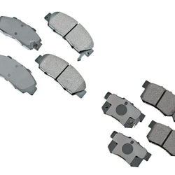 Fits 1991-1995 ACURA LEGEND Front & Rear Ceramic Brake Pads