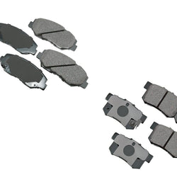 Fits 2003-2011 Honda Element Front & Rear Ceramic Brake Pads