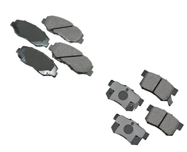 Fits 2003-2011 Honda Element Front & Rear Ceramic Brake Pads