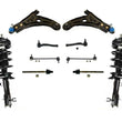 Front Coil Spring Strut Ball Joints Tie Rod Stabilizer Links Fits Aveo 04-09
