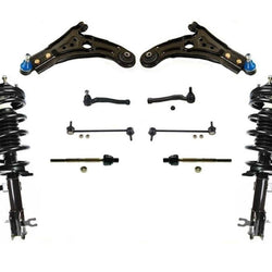 Front Coil Spring Strut Ball Joints Tie Rod Stabilizer Links Fits Aveo 04-09