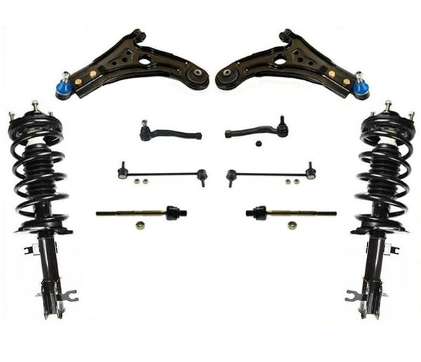 Front Coil Spring Strut Ball Joints Tie Rod Stabilizer Links Fits Aveo 04-09