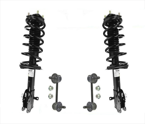 Enlaces de barra estabilizadora de montaje de puntal de resorte de bobina rápida delantera para Mazda CX7 07-12